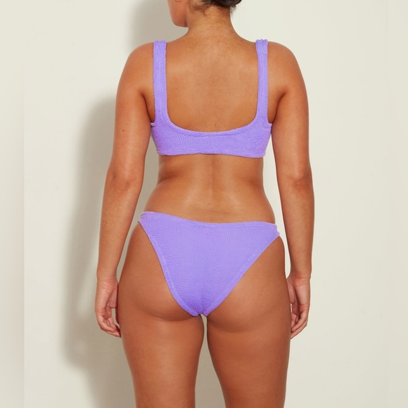 NWOT HUNZA G XANDRA BIKINI IN LILAC - Picture 2 of 6